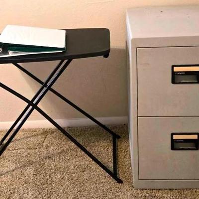 "Sentry" Safe with Foldable Table