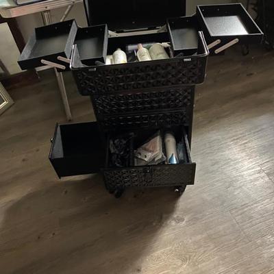 Sale Photo Thumbnail #50: New Traveling Convertible  Makeup Trolley 