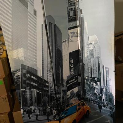 Sale Photo Thumbnail #29: 2nd Side of Folding NY Room Divider Screen