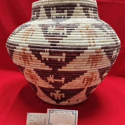 Rajas Royal Collection Large Handwoven Basket