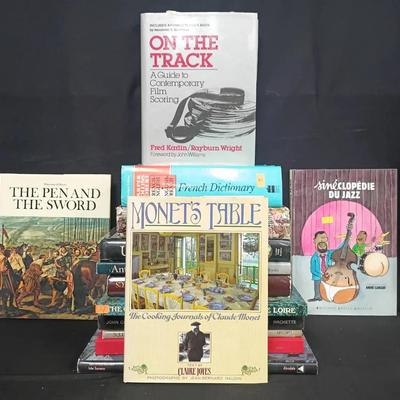 Mixed Vintage & Art Book Collection – Film, Art, History, Language & Reference