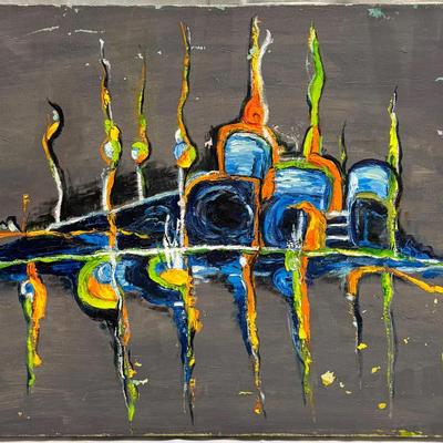 Abstract Cityscape (1972) by 'BECS'