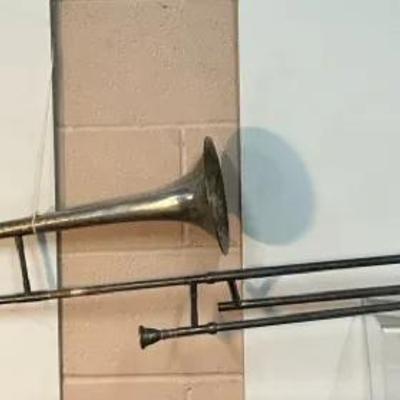 Vintage Professional Wurlitzer Trombone In Case