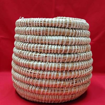 Authentic Tohono O'Odham Handwoven Basket 
