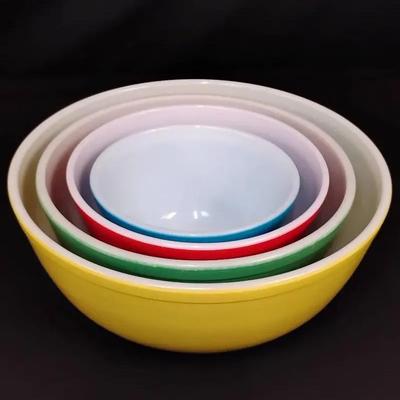 Vintage Nesting Pyrex Mixing Bowls 