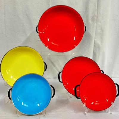 Emo Celje Enamelware Pans & Nesting Bowls
