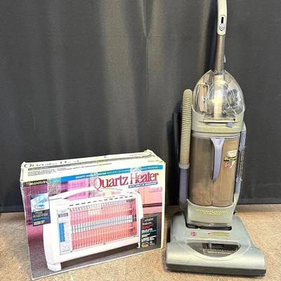 Hoover WindTunnel Vacuum & Marvin Quartz Heater with Humidifier