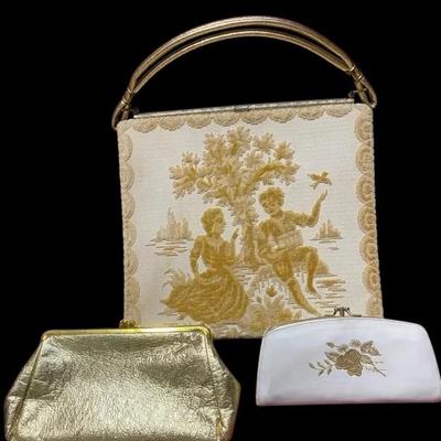 Vintage Tapestry Handbag And More