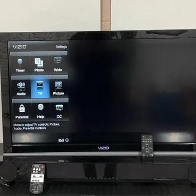 39” Vizio Tv, W/ Yamaha Soundbar