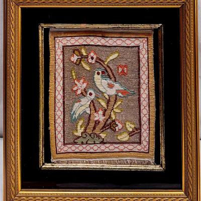 Mid-20th Century Silk Embroidery
