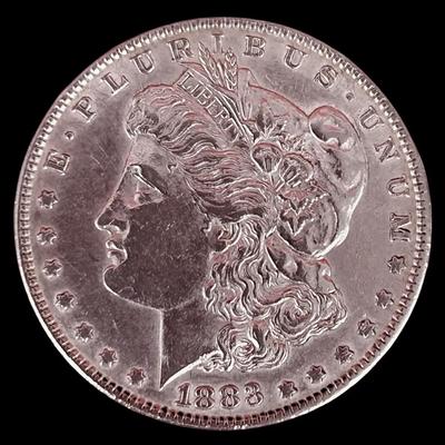 1883 Morgan Silver Dollar – U.S. Mint Liberty Head – Brilliant Detail