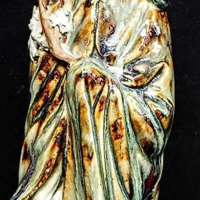 Chinese Sancai Glazed Pottery Figure – Scholar Immortal, Early 20th Century