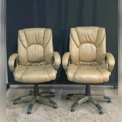 Executive Faux Leather Office Chairs 