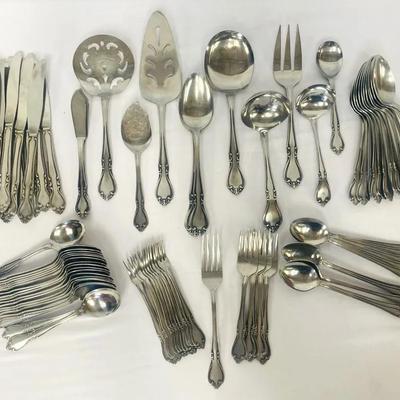80-pc Set Creon Stainless Flatware 