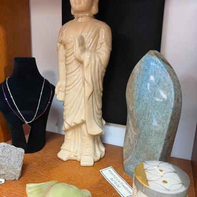 Sale Photo Thumbnail #31: Mid-century Ceramic Buddha