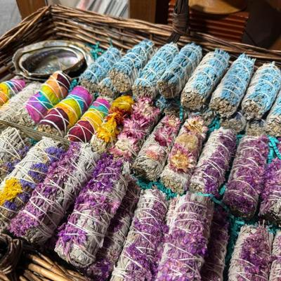 Sale Photo Thumbnail #11: Sage and Flower Bundles for Home Blessings Or smudging-