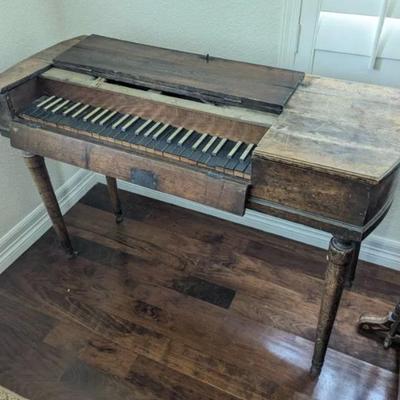 RARE Antique 1780s Italian Square Piano Prellmechanik Action Black Naturals

https://denveronlineauctions.com/auction-details?id=1557538