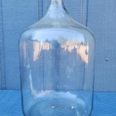 Vintage 13-Gallon Glass Carboy with Cork Stopper – c. 1947
