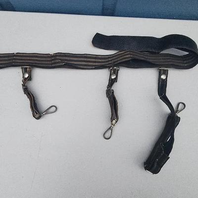 Antique Military Officer’s Dress Sword Belt – The Lilley Co. Columbus, OH
