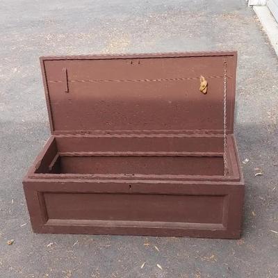 Vintage NAVY Military Chest 