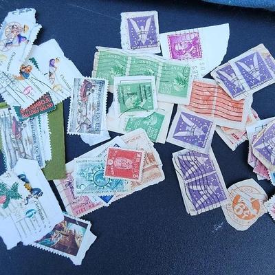 Lot of Vintage U.S. Postage Stamps – Mid-Century & Commemorative Issues
