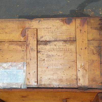 Military Footlocker – Sgt. John Dunley, Mexican Campaign & WWI Provenance
