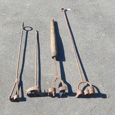 Set of Antique Montana Branding Irons – Early Ranch Tools
