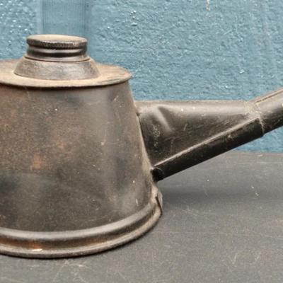 Vintage Metal Kerosene Heater or Lamp Base
