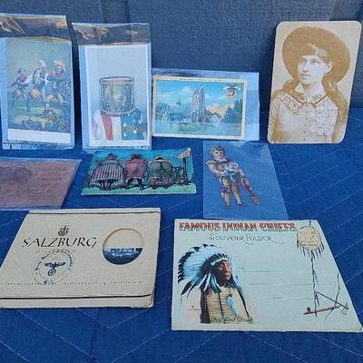 Vintage Ephemera Lot – Postcards, Souvenir Folders, and Historic Prints
