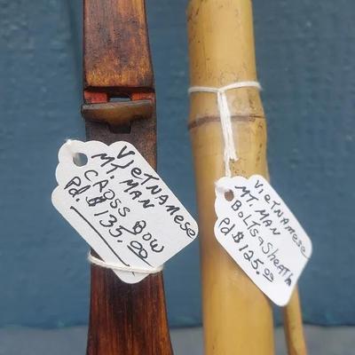 Vietnamese Cross Bow & Sheath