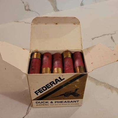 Vintage 12 Gauge Duck And Pheasant Shotshell Ammo