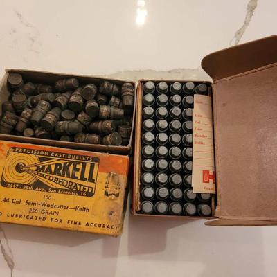 Vintage 44 Cal 240 And 250 Grain Reloader Ammo