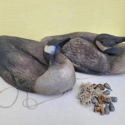 Canada Goose Decoys With Extra Weights
