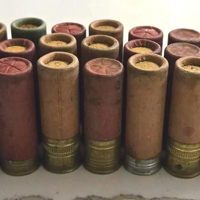 Antique 12 Gauge Collectable Shotgun Shells 1 - Not for Firing