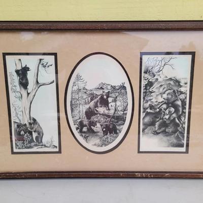 Limited Edition Framed Art Print Signed By Polly Chase 196/300