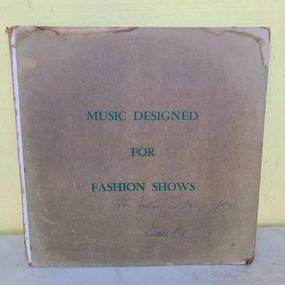 Signed Music Designed For Fashion Shows Record