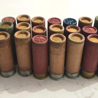 Antique 12 Gauge Collectable Shotgun Shells 4 - Not for Firing