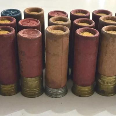 Antique 12 Gauge Collectable Shotgun Shells 3 - Not for Firing