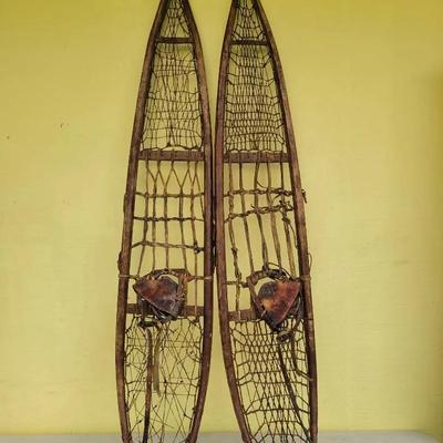Decorative Snowshoes Handmade From Native Alaskan Village