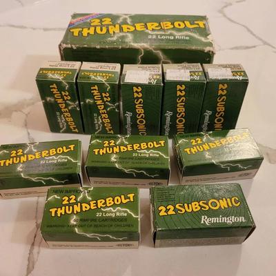 Vintage Remington 22 Thunder Full Brick Ammo
