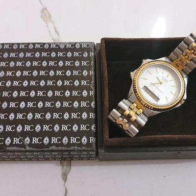 Vintage 1980s Pulsar Alarm Chronograph Quartz Watch
