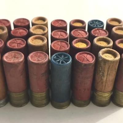 Antique 12 Gauge Collectable Shotgun Shells 5 - Not for Firing