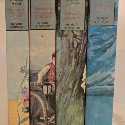 Set Of 4 1963 Hardcover Classic Novels
