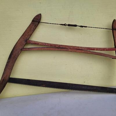 Antique Samson Cross Cut Bow Buck Hand Saw