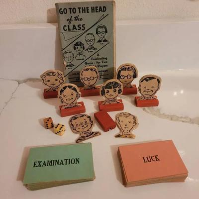 Go To The Head Of The Class Vintage Game - 1939