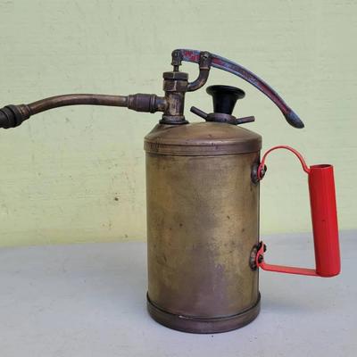 Vintage Model 4 Solid Brass Garden Sprayer Circa 1940s