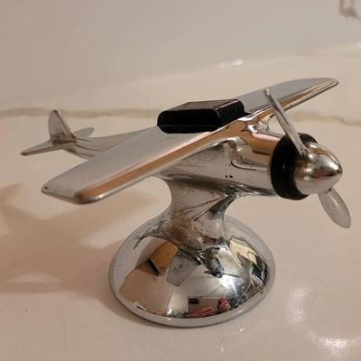 Vintage 1930s Art Deco Chrome Desktop Lighter