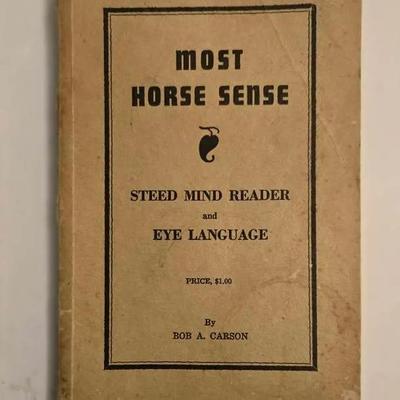 Most Horse Sense Steed Minder And Eye Language Volume 3 1939