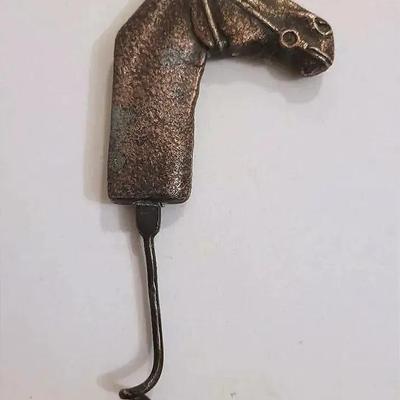 Vintage Bronzed Dual-Side Horsehead Corkscrew