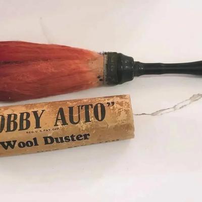 Vintage Auto Lambs Wool Duster - 1930s